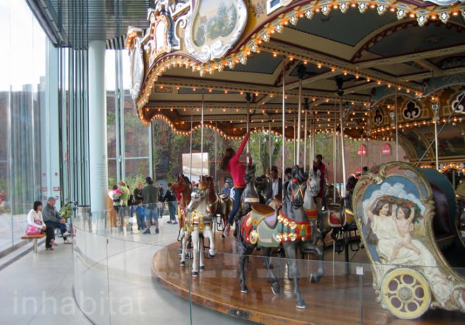 jane's carousel, brooklyn bridge park carousel, brooklyn bridge park, jane walentas, janes carousel nyc, historic carousel, new york city carousel, jean nouvel, jean nouvel pavilion