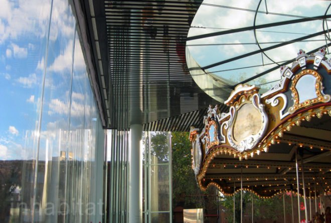 jane's carousel, brooklyn bridge park carousel, brooklyn bridge park, jane walentas, janes carousel nyc, historic carousel, new york city carousel, jean nouvel, jean nouvel pavilion
