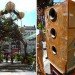 La Machine, Alternative Energy, Aeroflorale II, Bauhaus Color Festival, green design, eco-design, sustainable design, flying objects, propellers, alternative energy, hanging garden, Germany, botanical expedition, flora, Vladimir Tatlin