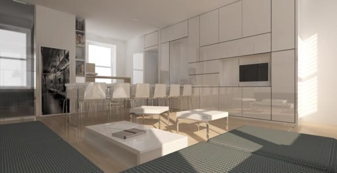 Graham Hill, One Size Fits All, green design, small nyc apartments, tiny new york apartments, small spaces, small living, green interiors