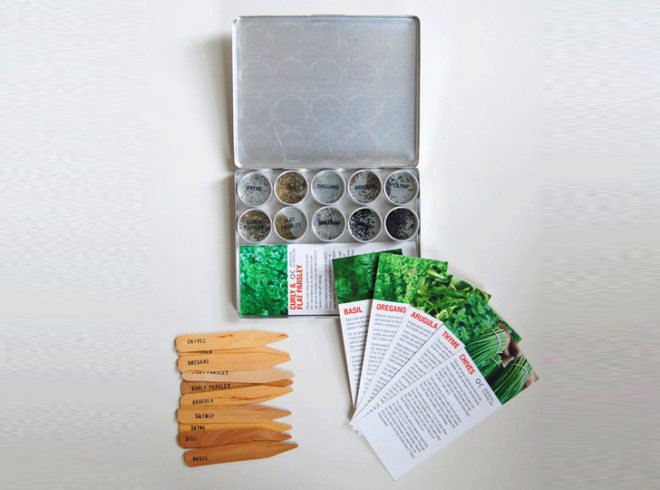 plant studio, plant design studio, herb kit, organic herb kit, organic spice kit, foodie on the go, mobile spice kit, grow your own herb kit