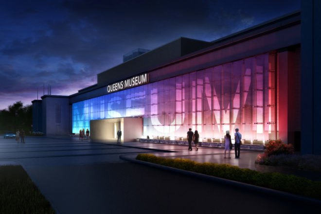 Queens Museum of Art Expansion, queens museum of art, grimshaw architects, grimshaw queens museum, green building, flushing meadows corona park, sustainable art musem