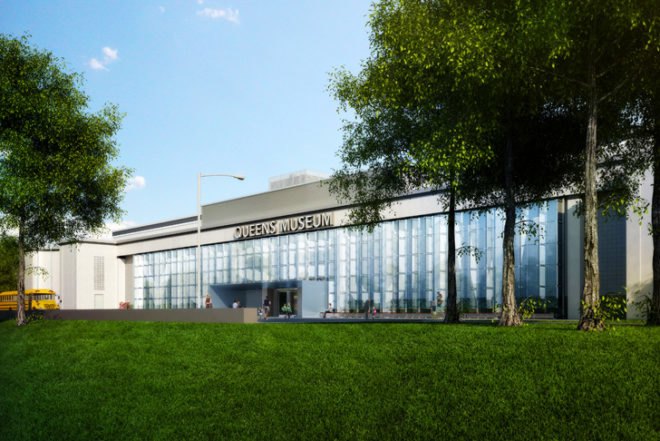 Queens Museum of Art Expansion, queens museum of art, grimshaw architects, grimshaw queens museum, green building, flushing meadows corona park, sustainable art musem