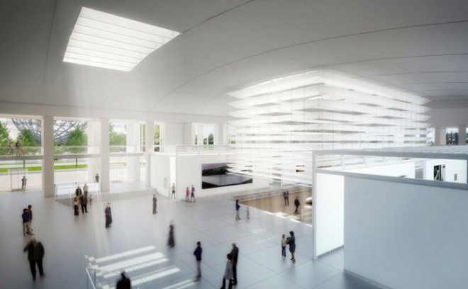 Queens Museum of Art Expansion, queens museum of art, grimshaw architects, grimshaw queens museum, green building, flushing meadows corona park, sustainable art musem