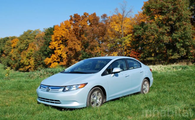 Honda Civic Hybrid, test drive, Inhabitat test drive, Civic hybrid, hybrid vehicle, hybrid car, Laura K. Cowan, green automotive design, green transportation, alternative transportation