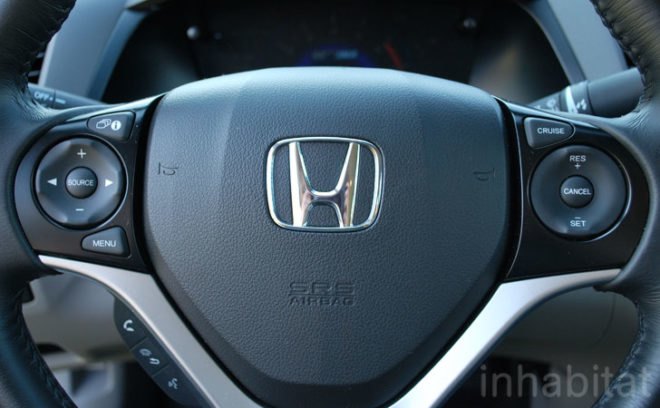 Honda Civic Hybrid, test drive, Inhabitat test drive, Civic hybrid, hybrid vehicle, hybrid car, Laura K. Cowan, green automotive design, green transportation, alternative transportation