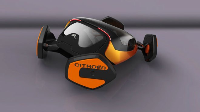Juha-Pekka Rautio, CCrab, Citroen CCrab Concept, concept car, electric car, electric vehicle, urban vehicle, in-wheel motors, green automotive design, green car, green vehicle, alternative transportation, green transportation