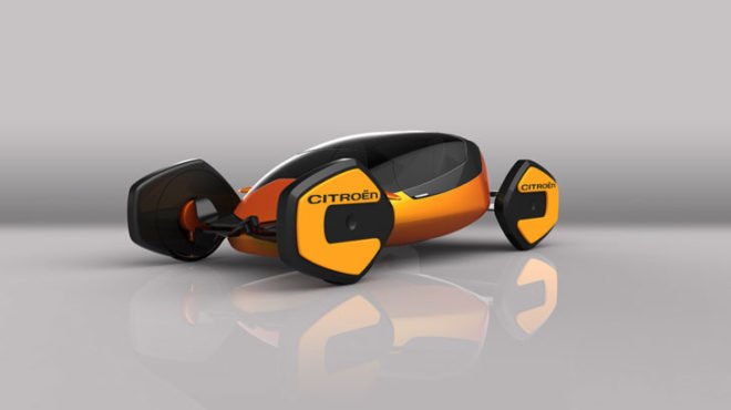 Juha-Pekka Rautio, CCrab, Citroen CCrab Concept, concept car, electric car, electric vehicle, urban vehicle, in-wheel motors, green automotive design, green car, green vehicle, alternative transportation, green transportation