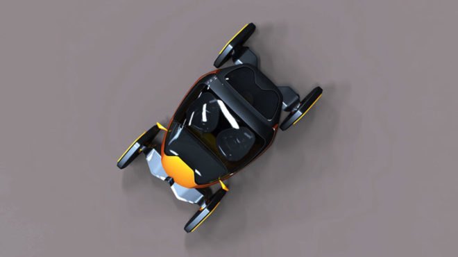 Juha-Pekka Rautio, CCrab, Citroen CCrab Concept, concept car, electric car, electric vehicle, urban vehicle, in-wheel motors, green automotive design, green car, green vehicle, alternative transportation, green transportation