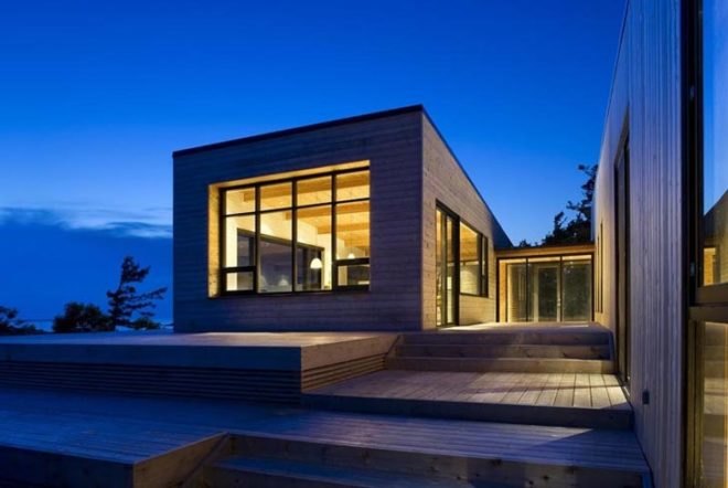superkul, superkul architects, shift cottage, eco design, green design, sustainable design, passive house, lake huron, canada, lake house, green building, sustainable building, green architecture, green building, green home, green lake house