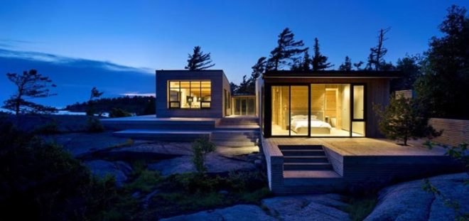 superkul, superkul architects, shift cottage, eco design, green design, sustainable design, passive house, lake huron, canada, lake house, green building, sustainable building, green architecture, green building, green home, green lake house