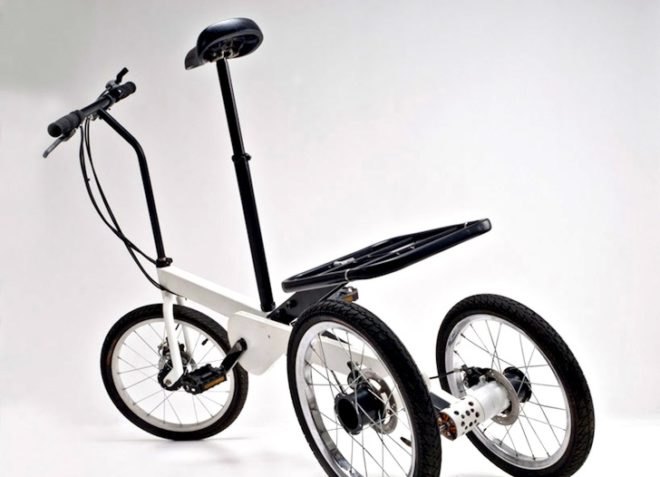 electric bike, tricycle, Valentin Vodev, Valentin Vodev Studio, green design, sustainable design, eco-design, green transportation, biking, urban transportation, electric bike, suspension, cargo bike, urban biking, Sanitov Studio, Chinese bikes