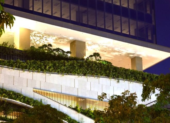 Kowloon, Kowloon bay, manufacturing, Aedas, Aedas Architecture, green design, sustainable design, eco design, green building, sustainable building, china, greenery, carbon emissions, bushy carpark, 18 kowloon east,