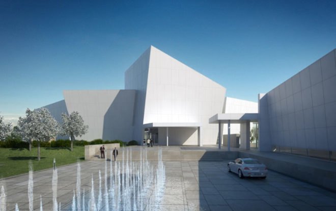 green design, eco design, sustainable design, RIchard Meier Architects, Shenzhen Clubhouse, China, Metal louvers, OCT River