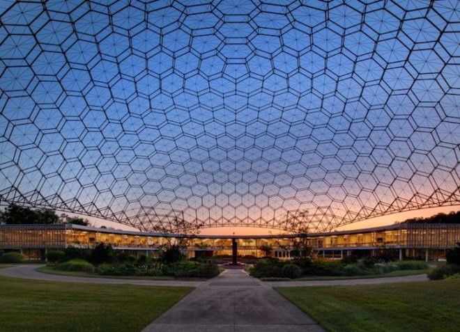 Bucky Fuller, Buckminster Fuller, geodesic dome, Terence Kelly, ASM Interntional, historical register, historic building, building preservation, tax breaks, national park service, original materials, green design, sustainable design, eco-design, sustainable development, Ohio, Cleveland, Dimit Architects, Scott Pease, Pease Photography