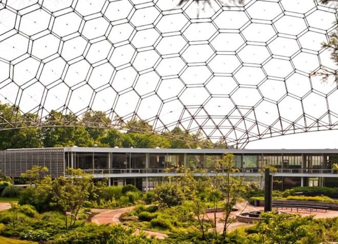 Bucky Fuller, Buckminster Fuller, geodesic dome, Terence Kelly, ASM Interntional, historical register, historic building, building preservation, tax breaks, national park service, original materials, green design, sustainable design, eco-design, sustainable development, Ohio, Cleveland, Dimit Architects, Scott Pease, Pease Photography