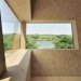 eco design, Green Building, green building design, green roof, Swiss green building, translucent skin, transparent building skin, vegetated roof, wooden building design
