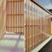 eco design, Green Building, green building design, green roof, Swiss green building, translucent skin, transparent building skin, vegetated roof, wooden building design
