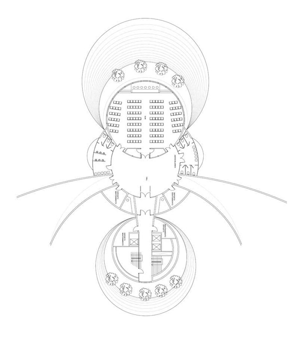 Luis de Garrido, telecommunications tower, Berimbau, LED, passive design, spherical building, eco-dome, eye of horus, green design, sustainable design, multimedia, eco design, Rio, Olympic Games, 2016, 2014, bioclimatic conditions