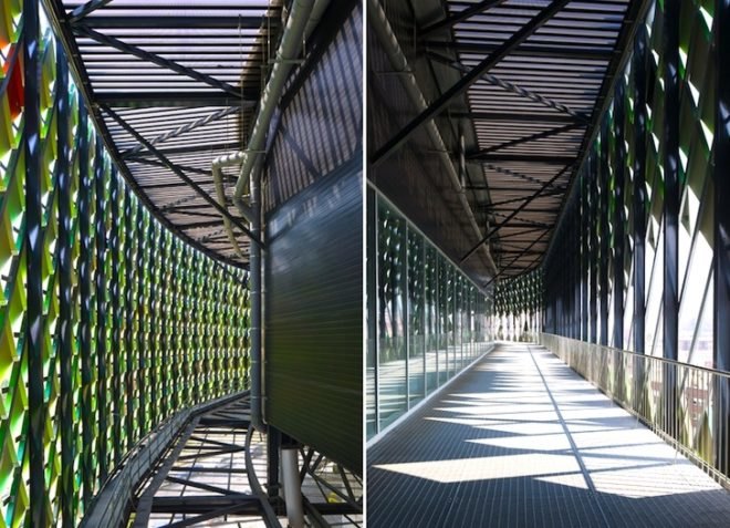 green design, sustainable design, eco-design, sustainable development, bilbao, bilbao arena, energy regulating facade, passive design, solar gain, natural light, daylighting, rainwater harvesting, natural ventilation