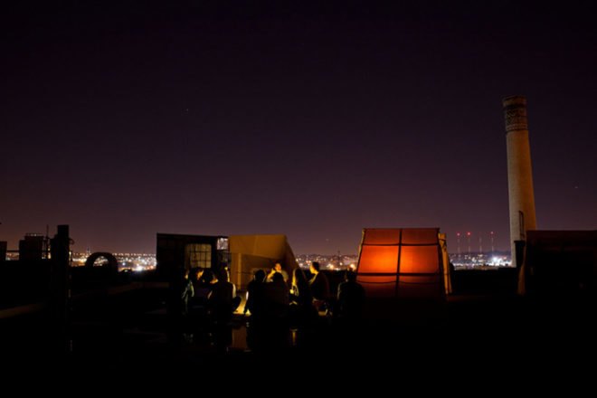 camping, urban environment, modular construction, green architecture, reclaimed wood, tents, green art, new york city
