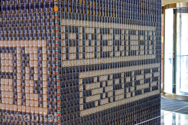 canstruction, canstruction event, world financial center, canned good sculptures, canstruction nyc, canstruction new york city, city harvest, city harvest charity, food pantry, food donations, canstruction 2011, canstruction photos
