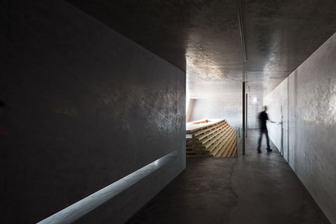 green design, eco design, sustainable design, Cerejeira Fontes, Braga, Conciliar Seminary of St. James, Tree of Life Chapel, modular chapel, sustainable chapel, storage walls