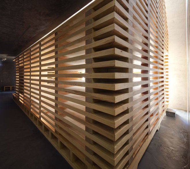 green design, eco design, sustainable design, Cerejeira Fontes, Braga, Conciliar Seminary of St. James, Tree of Life Chapel, modular chapel, sustainable chapel, storage walls