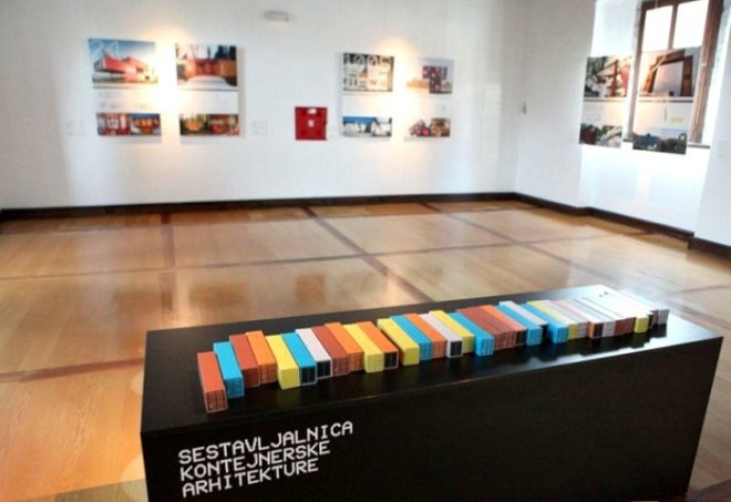 Container Architecture Exhibit, Jure Kotnik, cargotecture, shipping containers, seattle aia gallery, architecture exhibit