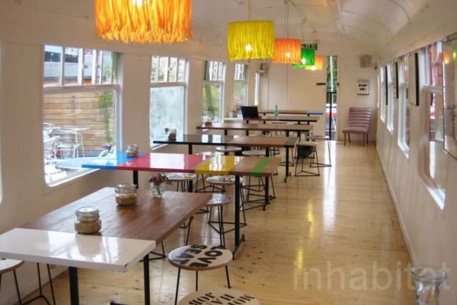 Sustainable Food,Recycled Materials,Green renovation,green Interiors,green furniture,Prefab Housing,wooden shed,vintage furniture,outdoor cinema,outdoor silent cinema,recycled pallets,parachute umbrella,recycled parachute