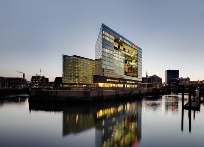 Der Spiegel, HafenCity, Hamburg, Germany, Henning Larsen Architects, green design, HafenCity EcoLabel, Hafencity Umweltzeichen