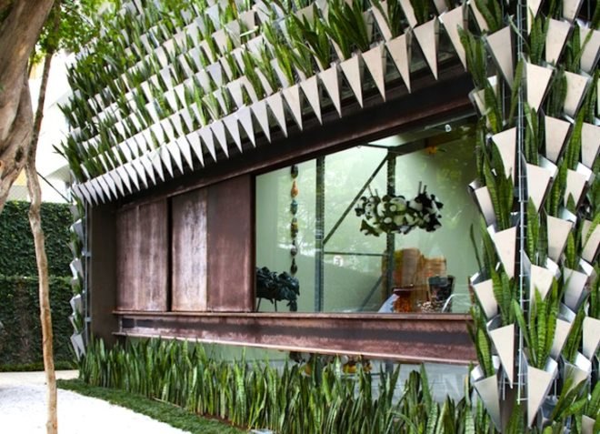 Firma Casa, Sao Paolo, Brazil, Super Limao, Super Limao Studio,furniture store, campana brothers, green wall, 3500 vases, green design, sustainable design, green design, elastopave, rainwater drainage, industrial chic,