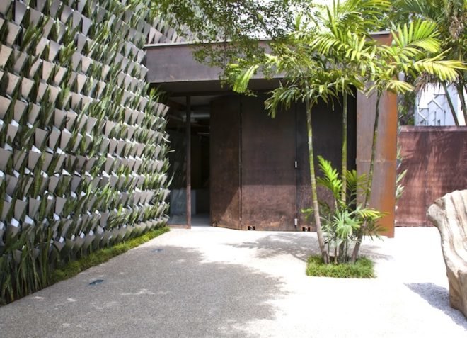 Firma Casa, Sao Paolo, Brazil, Super Limao, Super Limao Studio,furniture store, campana brothers, green wall, 3500 vases, green design, sustainable design, green design, elastopave, rainwater drainage, industrial chic,