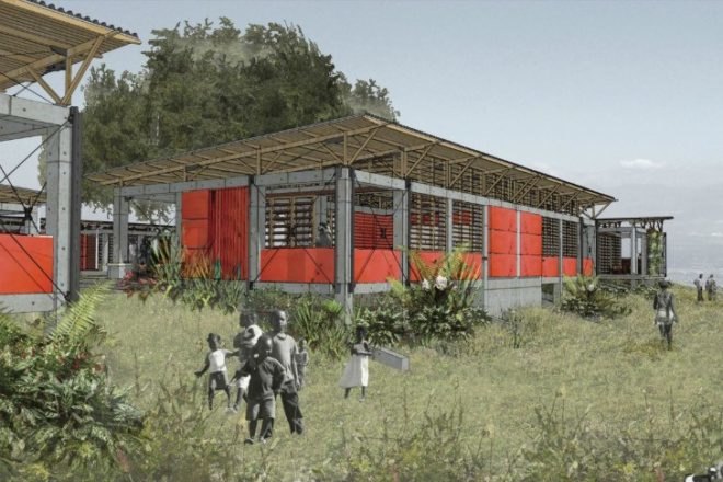 Haiti Partner's Children's Academy, BAR Architects, haiti, eco school, architecture for humanity, port-au-prince, humanitarian design