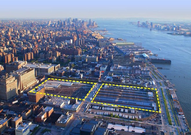 green design, eco design, sustainable design, West Chelsea, Highline Park, Kohn Pedersen Fox, hudson Yards Project, Bloomberg, hudson River Boulevard park, LEED Gold