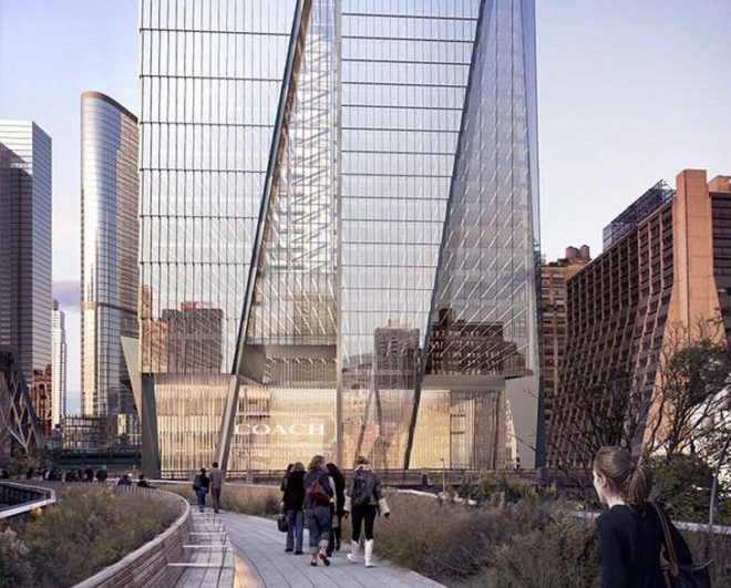 green design, eco design, sustainable design, West Chelsea, Highline Park, Kohn Pedersen Fox, hudson Yards Project, Bloomberg, hudson River Boulevard park, LEED Gold