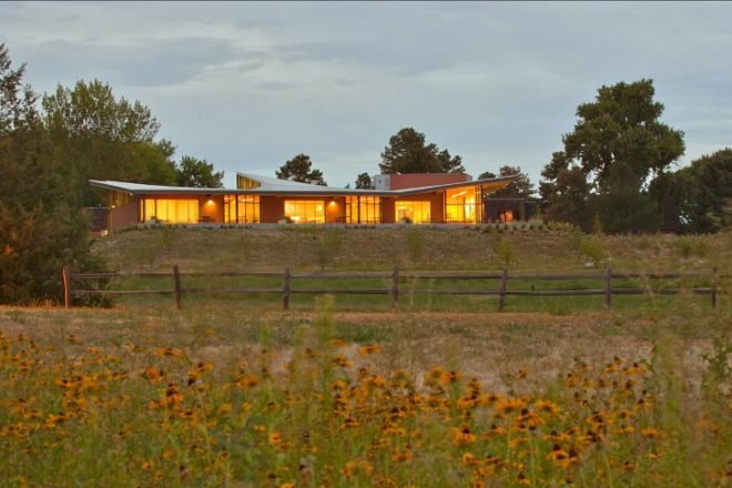 Kent Denver Dining Hall, Semple Brown Design, leed platinum, kent denver school, colorado, eco school, holistic building, sustainable food