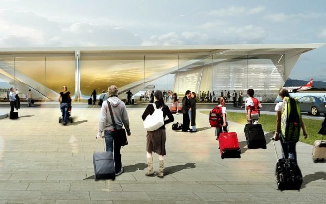 Kutaisi Airport, UNStudio, eco airport, georgia, international airport, green airport