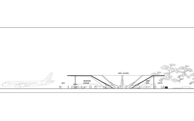 Kutaisi Airport, UNStudio, eco airport, georgia, international airport, green airport