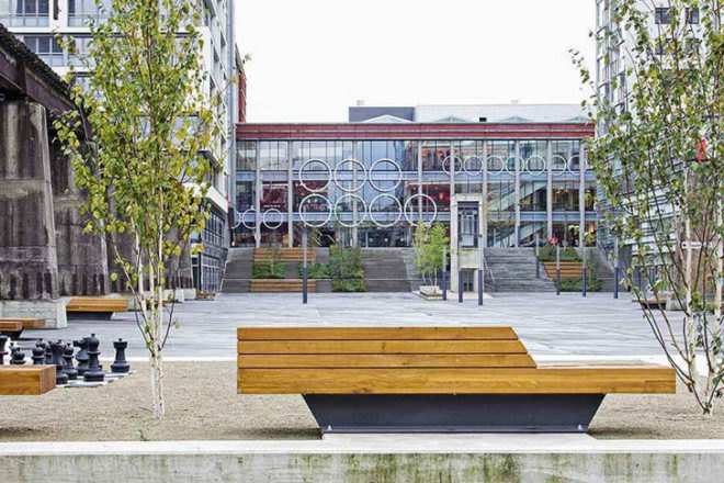LUX Stahlhof Belval-Ouest, steel mill park, Luxembourg parks, adaptive reuse, green parks, industrial transformations, landscape architecture, restoration architecture, urban design. urban landscapes