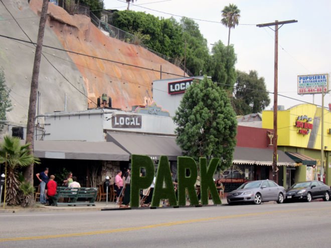green design, eco design, sustainable design, Standard Design, LA Park(ing) Day, LOCAL PARK, Local Restaurant Silverlake, ULI Live Conference, Topiary, Green space, LA Convention Center, Jason Michaud, Durfee Foundation