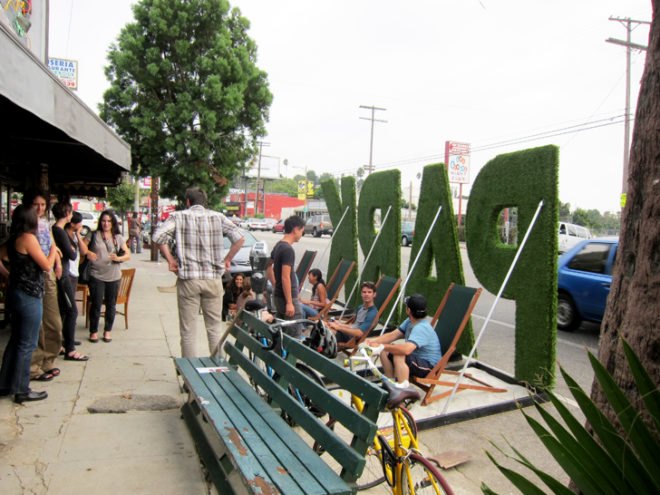 green design, eco design, sustainable design, Standard Design, LA Park(ing) Day, LOCAL PARK, Local Restaurant Silverlake, ULI Live Conference, Topiary, Green space, LA Convention Center, Jason Michaud, Durfee Foundation