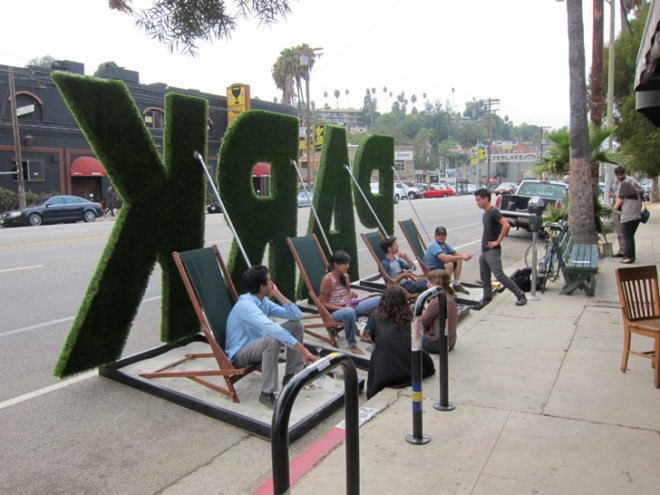 green design, eco design, sustainable design, Standard Design, LA Park(ing) Day, LOCAL PARK, Local Restaurant Silverlake, ULI Live Conference, Topiary, Green space, LA Convention Center, Jason Michaud, Durfee Foundation