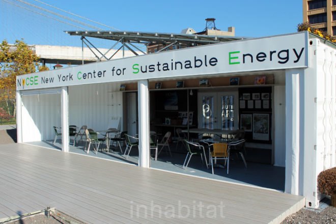 nycse, brooklyn bridge park, brooklyn bridge park pier 1, new york center for sustainable energy, solar power, ev charging station, gensler, beautiful earth group