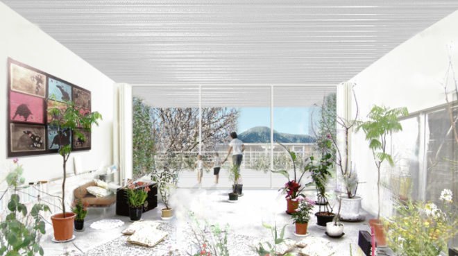 green design, eco design, sustainable design, Off Architecture, Green roof, housing complex, Anglet, France, Duncan Lewis SCape Architecture, tiered green roof