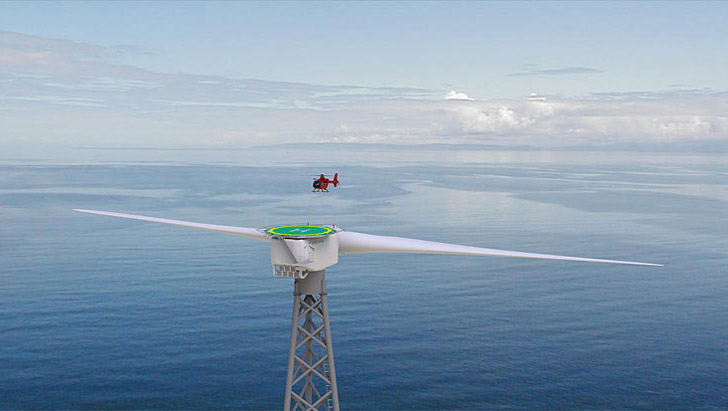 Wind Energy, renewable energy, wind turbine, 6 MW, 2-B Energy, offshore wind farm, Scottland, clean tech, green tech, green energy