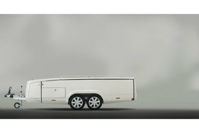Opera Camper, opera, camper, pop up camper, trailer, small space living, compact design