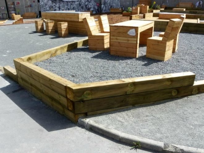Place au Changement, Collectif Etc, public park, urban garden, saint-etienne, france, urban design