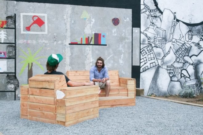 Place au Changement, Collectif Etc, public park, urban garden, saint-etienne, france, urban design