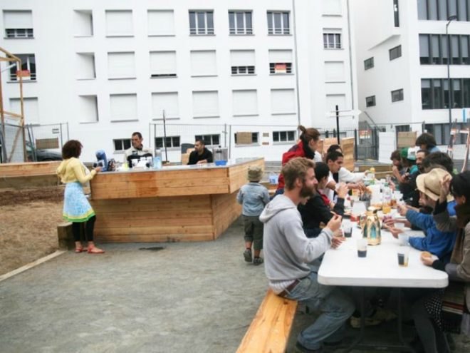 Place au Changement, Collectif Etc, public park, urban garden, saint-etienne, france, urban design